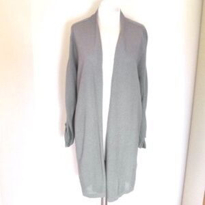 Olsen Europe Long Knit Open Cardigan